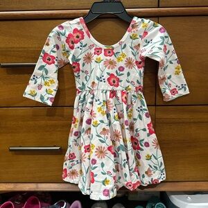 Floral Kids Casual Dress